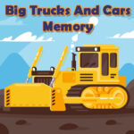 Big Trucks And Cars Memory