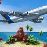 Airplane Simulator Island Travel