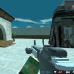 Blocky combat Shooting Arena 3D Pixel