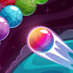 Bubble Shooter Colored Planets