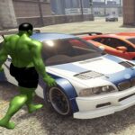 Chained Car vs Hulk Game