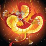 Chinese Dragons Coloring