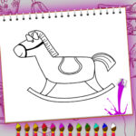 Coloring Book: Toy Shop