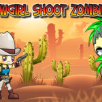 Cowgirl Shoot Zombies