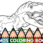 Dinos Coloring Book