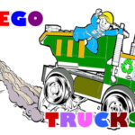 Lego Trucks Coloring