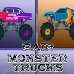 Monster Trucks Pair