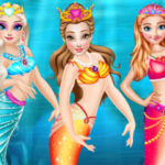 Princess Mermaid Style Dress Up