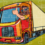 Semi Trucks Jigsaw