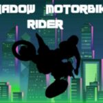 Shadow Motorbike Rider