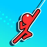 Stickman Rope Hook : Catch And Swing