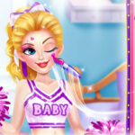 Vampire Princess Cheerleader Girl